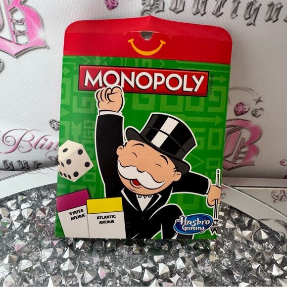 Hasbro Other - Monopoly Card Game by Hasbro McDonald’s mini travel game brand new